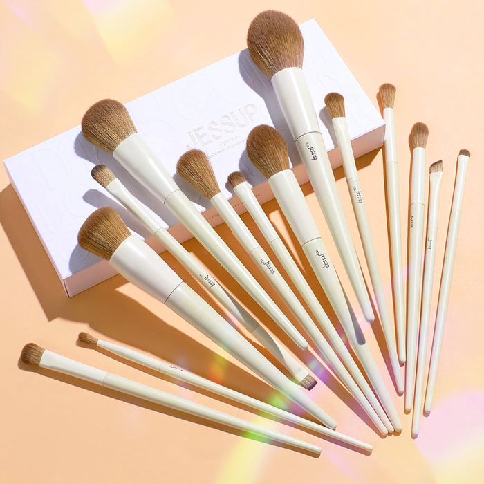Jessup Beauty 14pcs Light Gray Comprehensive Collection