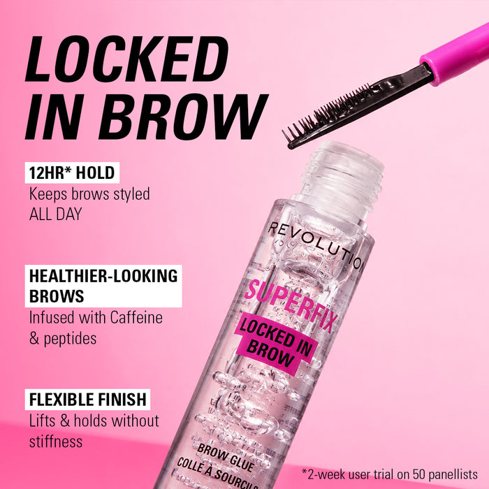 Revolution Superfix 16H Locked In Brow Glue