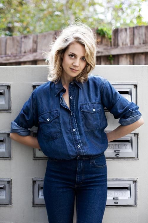 Classic Blue Denim Shirt