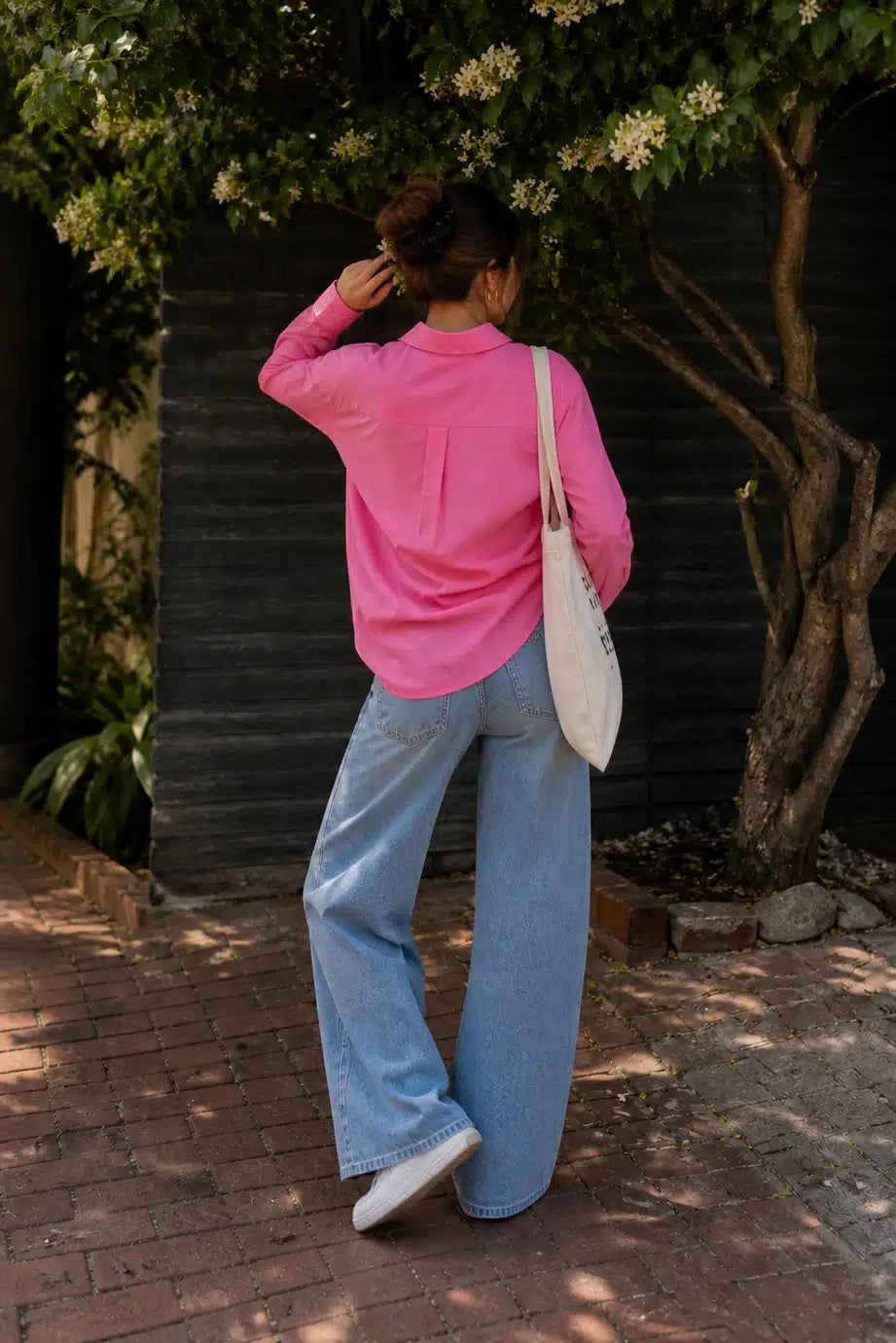 Pink Oversized Shirt