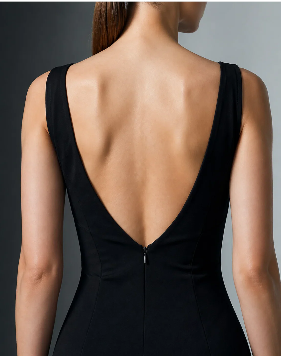 Noir Plunge Jumpsuit