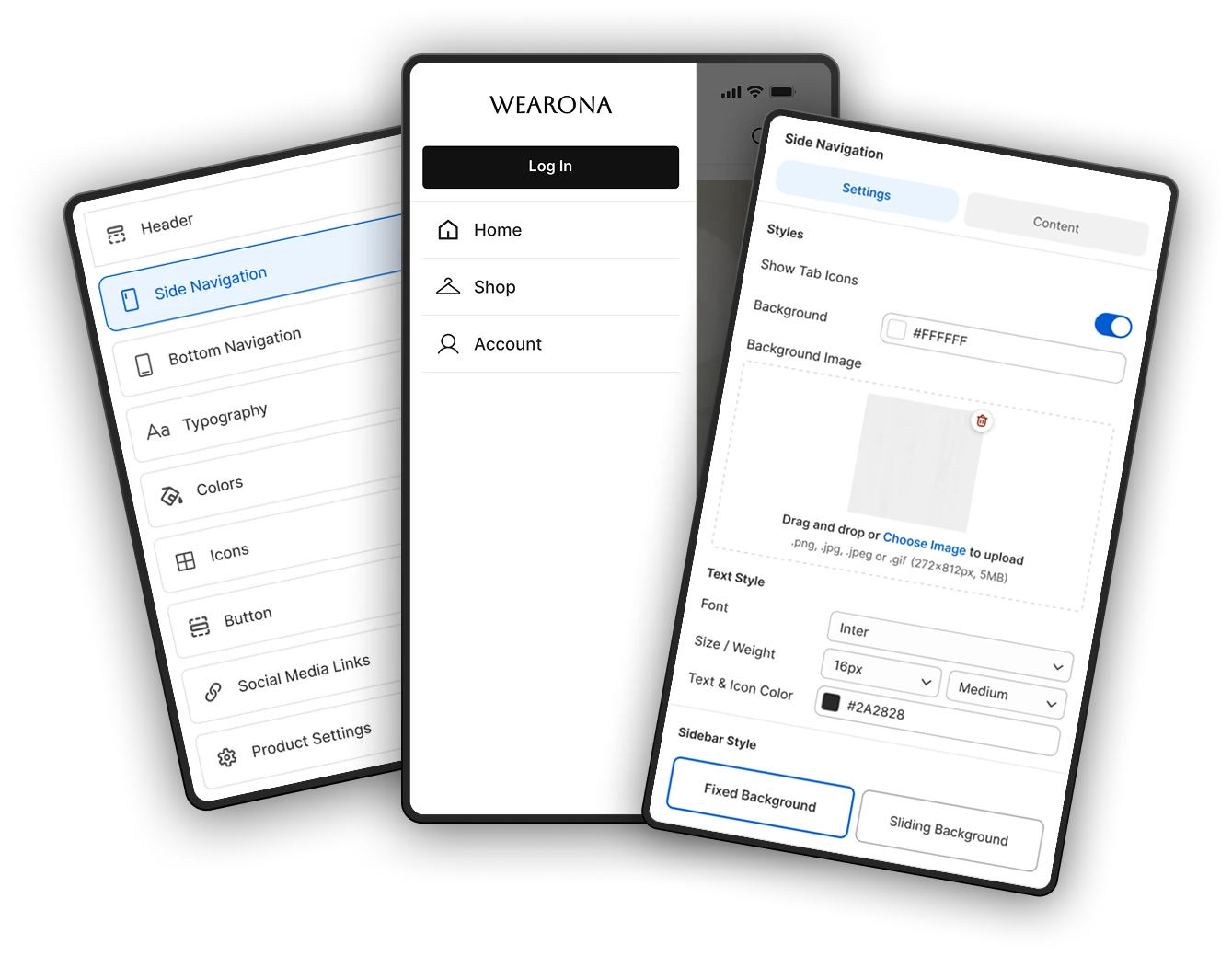 Side Navigation