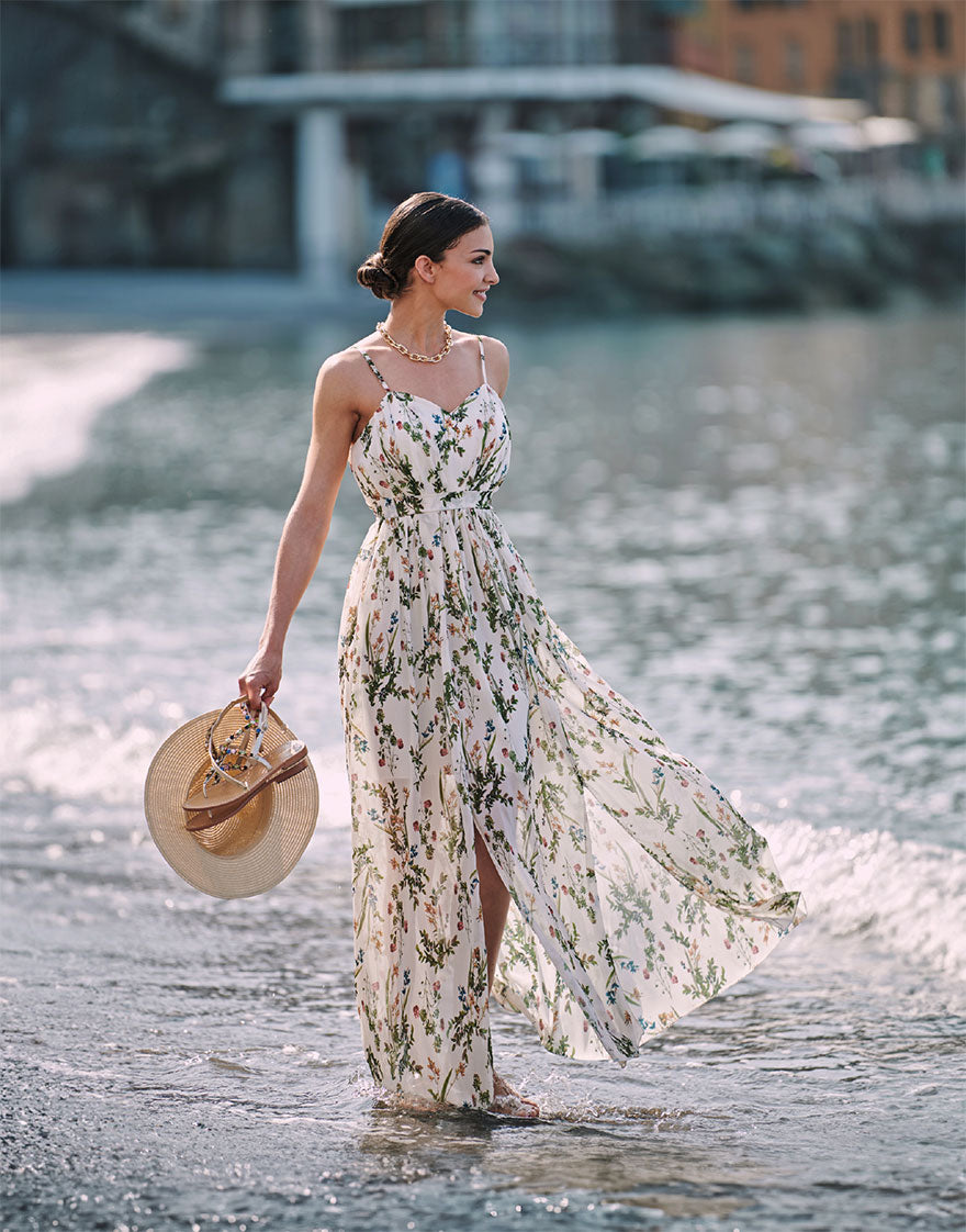 Refined Drape Dress